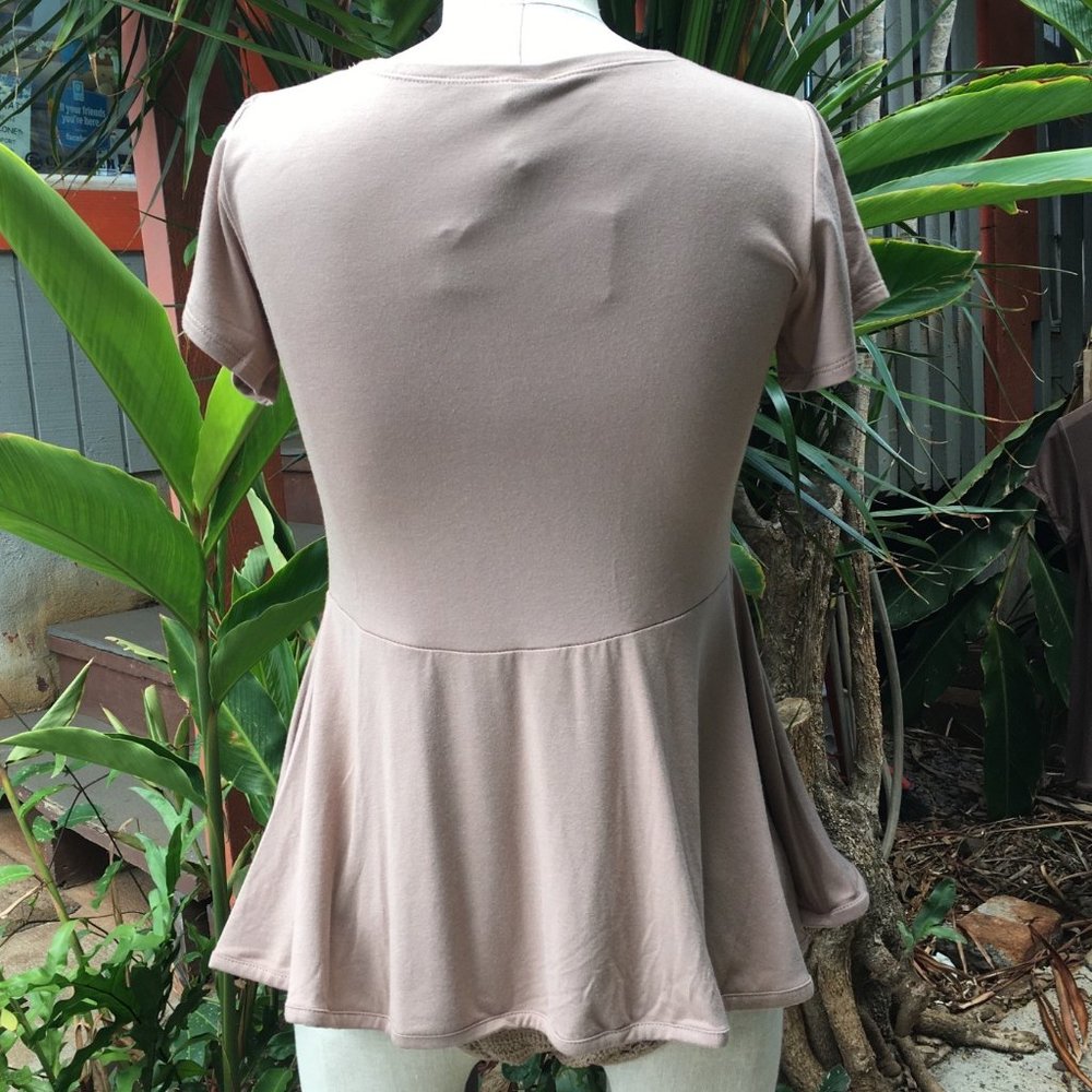 Sacred Threads Tee with Ruffle - Picture 2 of 3